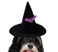 Chapeau pour Petit Chien - Chapeau de Sorcière pour Costume de Chat | Accessoire de Costume Ajustable pour Spectacle Festival Célébration Réunion Familiale Mascarade Performance Théâtrale Fête de
