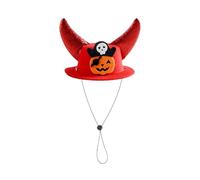 Chapeau pour petit chien - Chapeau d'Halloween en forme de corne pour animal domestique | Couvre-chef réglable pour réunion de famille, festival, célébration, spectacle de scène, spectacle de théâtre