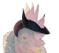 Chapeau pour poulet | Cornes drôles - Accessoires d'Halloween pour volaille, maison, coq, perroquet, hamster, animal domestique, oiseau, canard, ferme