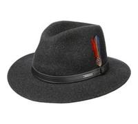 Chapeau Powell Traveller by Stetson anthracite S (54-55 cm)