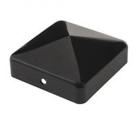 Chapeau pyramide - SIMSON - CABOCHON 70PB - Finition noire - Protection poteau bois - Taille N° 2