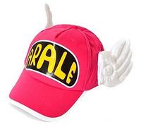 Chapeau Réglable AR ale Chan avec Ailes Dr. Slump & AR ale, Rose Standard, Taille Unique