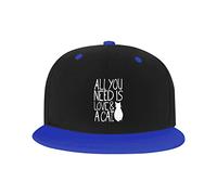 Chapeau réglable pour Hommes Femmes, Tout ce Dont Vous Avez Besoin d'amour et d'un Chat Unisexe Hip Hop Casquette de Camionneur Papa Chapeaux