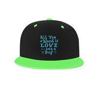 Chapeau réglable pour Hommes Femmes, Tout ce Dont Vous Avez Besoin d'amour et d'un Chien Casquette de Baseball Hip hop Unisexe Camionneur Papa Chapeaux