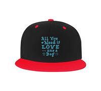 Chapeau réglable pour Hommes Femmes, Tout ce Dont Vous Avez Besoin d'amour et d'un Chien Casquette de Baseball Hip hop Unisexe Camionneur Papa Chapeaux