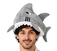 Chapeau Requin Accessoire De Tête Déguisement Animal Respirant Dessin Animé