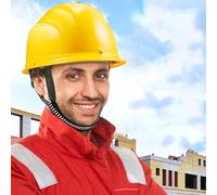 Chapeau Rigide de Ventilateur de Refroidissement SustVita avec Batterie Rechargeable de 7 000 mAh et Phare intégré, Un Casque de sécurité Industrielle avec Flux d'air à 5 Vitesses