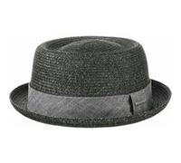Stetson Chapeau Robstown Toyo Pork Pie – Paille, Visière, UV 40, Unisexe, Printemps-Été