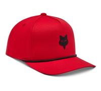 Chapeau rouge en corde pour homme avec inscription Fox Racing