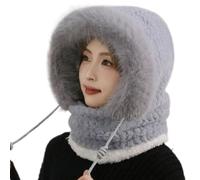Chapeau Russe D'hiver, Chapeaux De Fourrure Pour Les Femmes,protection Contre L'oreille Flexible À Vent Ajusté, Équipement Flexible Pour Le Vent,pour La Randonnée Enneigée En Cours D'alpinisme De Moto