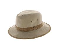Chapeau Safari Coton Tabora 2 Coloris UPF 50+ - Crambes - L - 58/59 cm