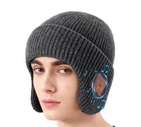 Chapeau Sans Fil - Rechargeable Trois Réglages De Lumière | Bonnet Sans Fil avec Lampe Frontale - Pour Femmes Garçons Filles Petit Ami Adolescents Salle De Sport Voyage Navette Randonnée Cyclisme