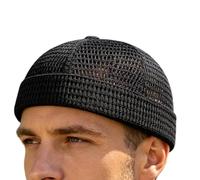 Chapeau sans Rebord | Coiffe Mesh Respirante,Bonnet Été Skullcap Beanie,pour Hommes Seniors Chauves Pères Sports De Plein Air Course À Pied Voyage Cyclisme Golf Soirée