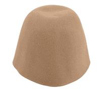 Chapeau Sauna Bonnet de douche en feutre, 2 pièces/ensemble, chapeau de Sauna respirant, serviette de bain, accessoires ménagers confortables(Brown)