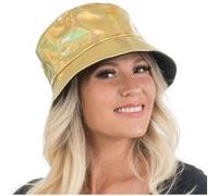 chapeau seau bob hip-hop irisé or adulte - générique 13440-81 Jaune G