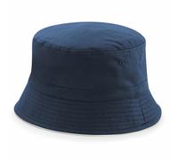 Chapeau Seau Réversible Beechfield En Coton Twill Pour Pêche Festival Randonnée