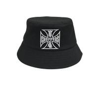 Chapeau Seau West Coast Choppers Iron Surdimensionné Noir Noir