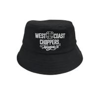Chapeau Seau West Coast Choppers Motorcycle Co. Noir Noir