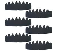 Chapeau Shaper, 6pcs chapeau Shaper, 10, 2x3, 9 pouces de bouchons de baseball en feutre, doublure flexible pour la sueur, soutien, bande sueur dure