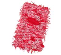 Chapeau Skullies unisexe avec bobine en détresse,-rouge et blanc