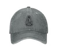 chapeau soleil hommes Le Dude The Big Lebowski Casquettes baseball Classique en denim vieilli Dude Jeff Bridges Abide Sun Cap Casquettes voyage style unisexe Chapeau papa cadeaux d’anniversaire