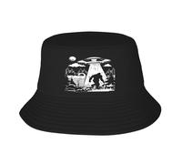 Chapeau Soleil Type Bob Invocation D'Extraterrestres dans Les Temps Anciens Côte D'Ivoire Style Boonie Hommes Femmes Protection UV Extérieur Randonnée Pêche Été Respirant Pliable Large Bord Safari