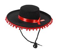 Chapeau Sombrero mexicain - Accessoire de costume pour adulte à large bord, grand couvre-chef de style espagnol, décor de tenue de festival | Chapeau de fête traditionnel pour les événements photograp