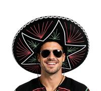 Chapeau sombrero mexicain Large bord traditionnel accessoire de photobooth