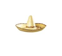 Chapeau Sombrero Paille Géant - WIDMANN - Jaune - Mixte - Adulte - Extérieur - Multicolore
