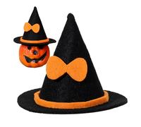 Chapeau Sorcière Décorations Halloween | Décorations D'Intérieur Pour Halloween,Chapeau De Sorcière Ornement Pour Bouteille Bureau Déco Enfant Fête Chambre Lampe De Chevet