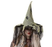 Chapeau Sorcière Recouvert de tissu