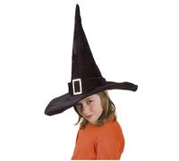 Boland – Chapeau de sorcière Kendra pour enfants, noir, boucle argentée