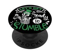 Chapeau Squelette Let's Get Ready to Stumble PopSockets PopGrip Adhésif