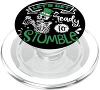 Chapeau Squelette Let's Get Ready to Stumble PopSockets PopGrip pour MagSafe