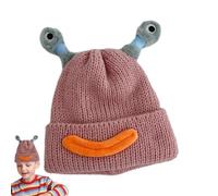Chapeau tentacule lumineux Chapeaux drôles - Chapeau de tentacule Lys Chapeau de bouche de saucisse Design Tricoté,Chapeaux lumineux doux et confortables pour enfants garçons filles hiver froid