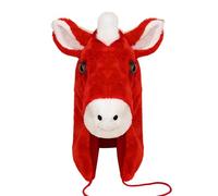 Chapeau Tête De Cheval - Protection Chaude Des Oreilles, Couvre-chef Humoristique, Capuche D'animal De Dessin Animé, Équipement De Cosplay De Scène, Design Confortable, Accessoire Photo Ludique | Chap