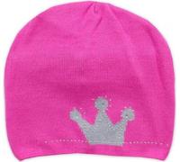 Chapeau transitionnel à deux couches Couronne avec strass, framboise, 42-52 cm