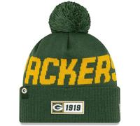 Chapeau Tricot Pompon Route Sideline Des Green Bay Packers