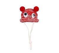 Chapeau tricoté à la main pour petit animal de compagnie mignon petit hamster pour perroquet, serpent, cochon d'Inde, costume pour animaux, vacances, Noël