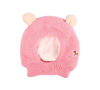 Chapeau Tricoté Chaud avec Oreilles d'ours De Dessin Animé pour Chien Joli Chat Couvre-Chef Couvre-Chef Chapeau D'extérieur Équipement pour Temps Froid