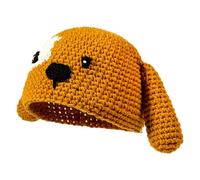 Chapeau tricoté d'hiver amusant pour femme - Joli pull pour temps froid et coupe-vent