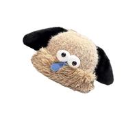 Chapeau tricoté en forme de chien de dessin animé doux à la mode en peluche pour temps froid chaud pour étudiants et couples