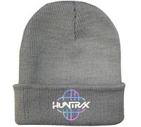 Chapeau tricoté en pure laine Demon Hunter, chapeau seau d'hiver, groupe de chasse aux sorcières à la mode couleur unie chapeau pull en laine chaud for l'extérieur(E)