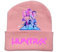 Chapeau tricoté en pure laine Witch Hunt, chapeau seau d'hiver, chapeau pull en laine chaud d'extérieur de couleur unie à la mode Demon Hunter(F)