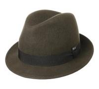 Chapeau Trilby Feutre Enfant by Lipodo olive One Size