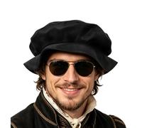 Chapeau Tudor De Style Vintage Béret Vintage Souple