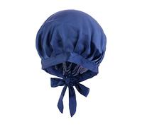 Chapeau turban pour femme - Bonnet de douche - Bandeau athlétique - Pour homme, bleu marine, Taille unique