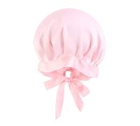 Chapeau turban pour femme - Bonnet de douche - Bandeau athlétique - Pour homme, rose, Taille unique