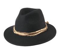 Chapeau Tyrolien chapeau bavarois chapeau Tirole (L/58-59 - noir)