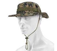 Chapeau US GI Bush Hat Boonie Rip-Stop MFH - Digital Woodland XL